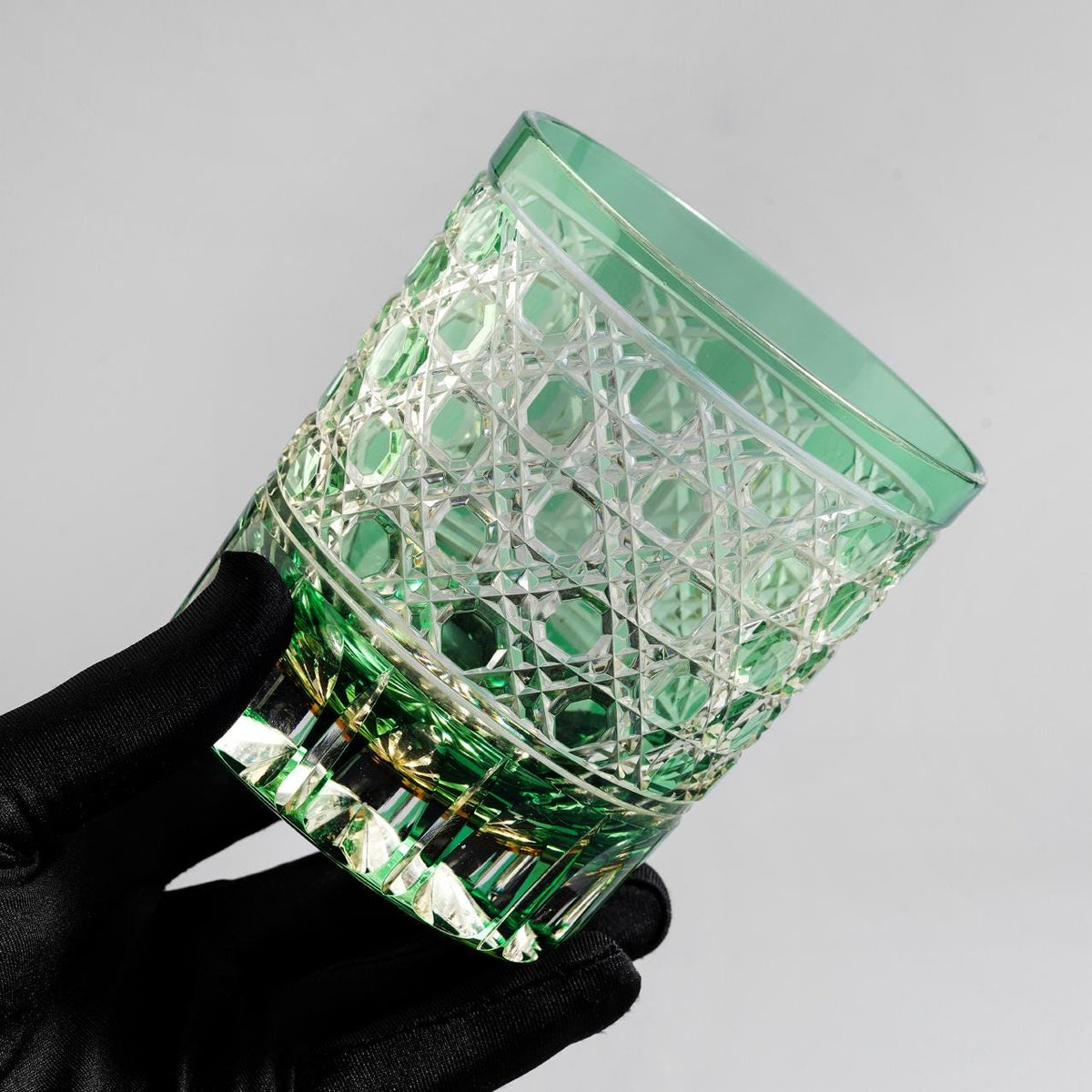 lovecove Hand-Cut Diamond Whiskey Tumbler – product image 4