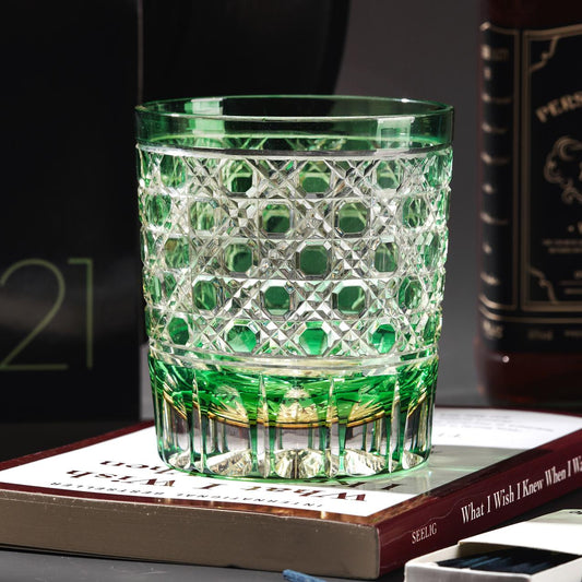 Vitraelle Hand-Cut Diamond Whiskey Tumbler – product image 2