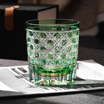 lovecove Hand-Cut Diamond Whiskey Tumbler – product image 1