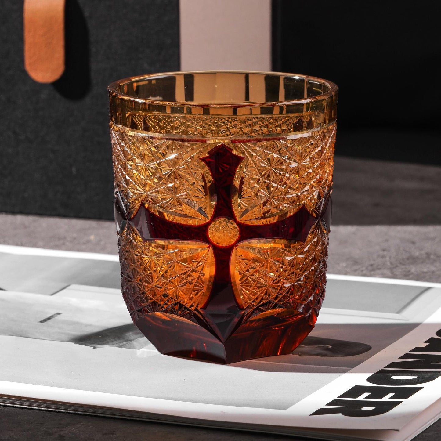 lovecove Old-Fashioned Cross Whiskey Glasses – product image 2