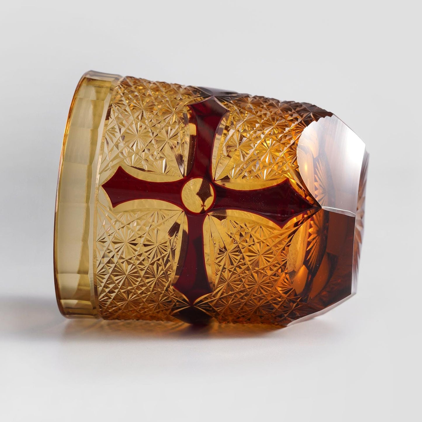 lovecove Old-Fashioned Cross Whiskey Glasses – product image 5