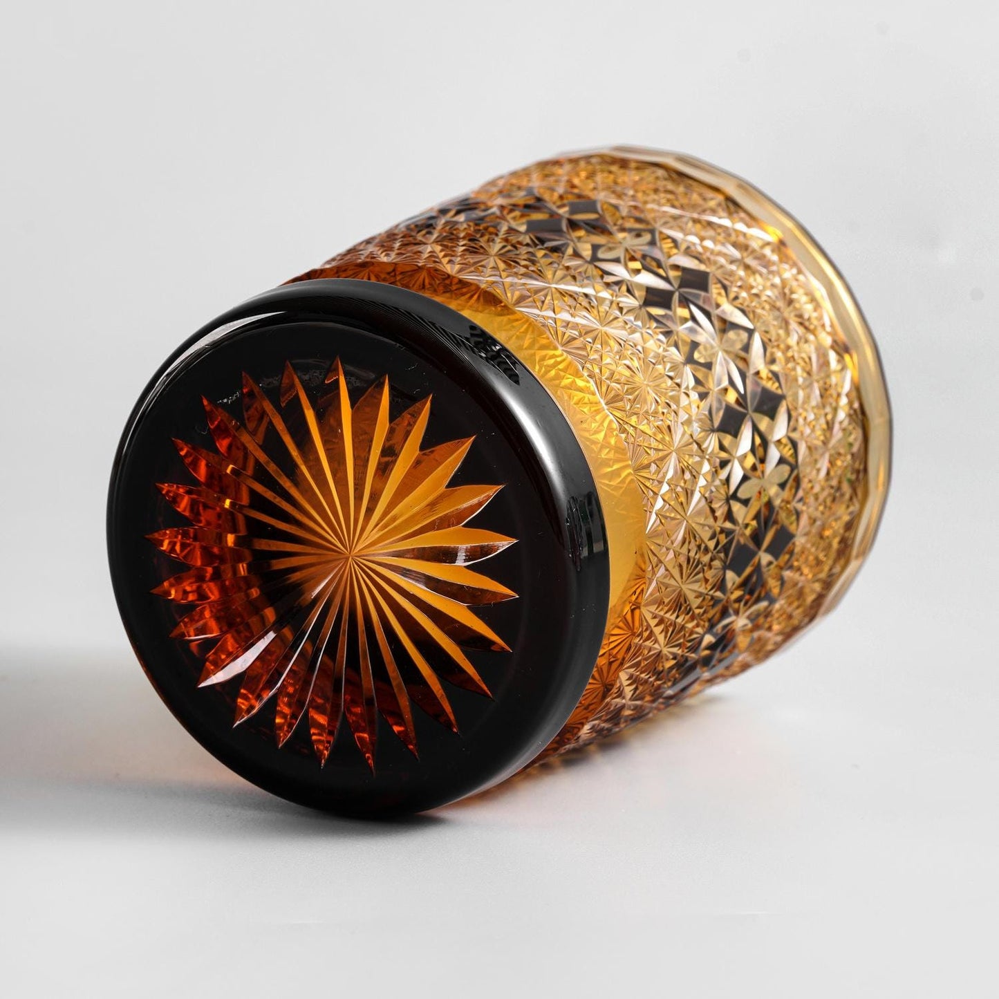 Vitraelle Old-Fashioned Amber Whisky Glass – product image 5