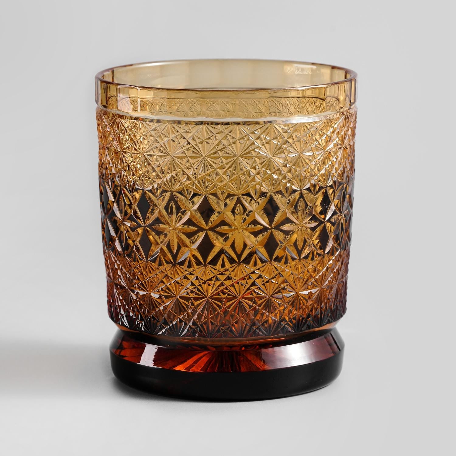 Vitraelle Old-Fashioned Amber Whisky Glass – product image 7