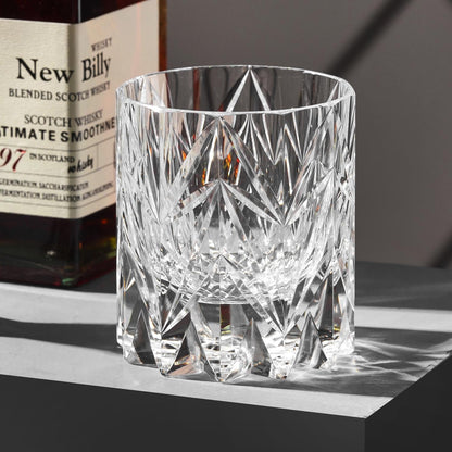 lovecove Hand-Carved Luxury Whiskey Glass – product image 1