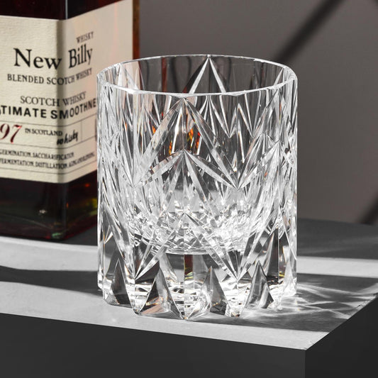 lovecove Hand-Carved Luxury Whiskey Glass – product image 1