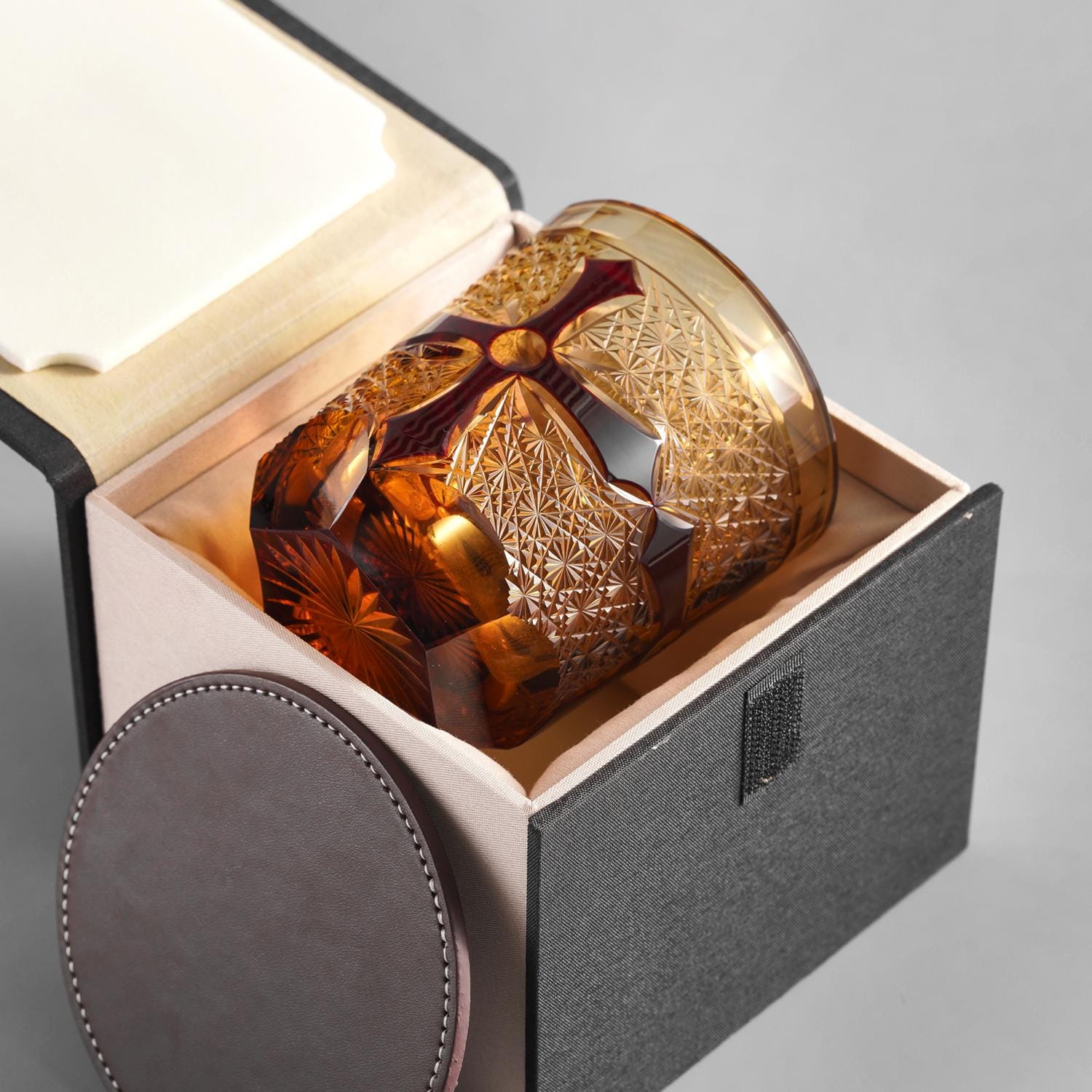 lovecove Old-Fashioned Cross Whiskey Glasses – product image 7