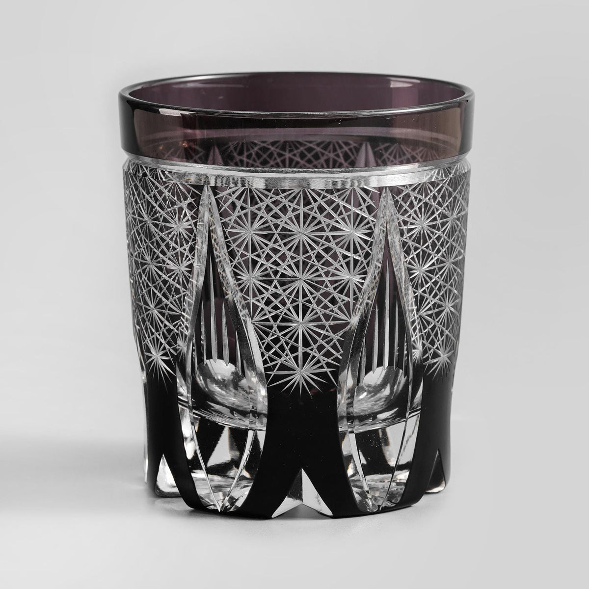 lovecove Vintage Kiriko Black Whiskey Glass – product image 7