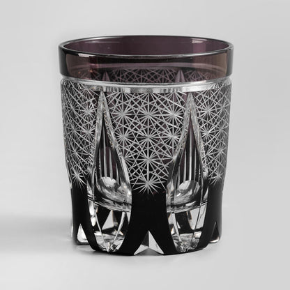 lovecove Vintage Kiriko Black Whiskey Glass – product image 7
