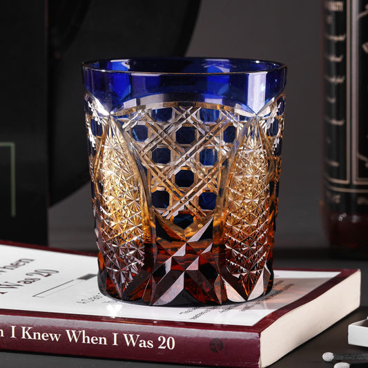 lovecove Old-Fashioned Sapphire Whiskey Glass – product image 1