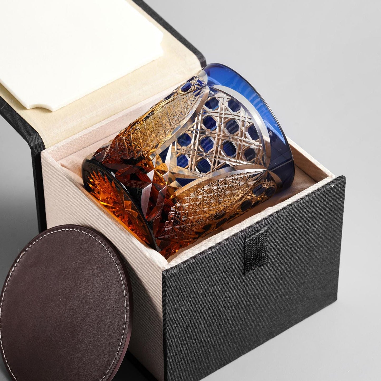 lovecove Old-Fashioned Sapphire Whiskey Glass – product image 3