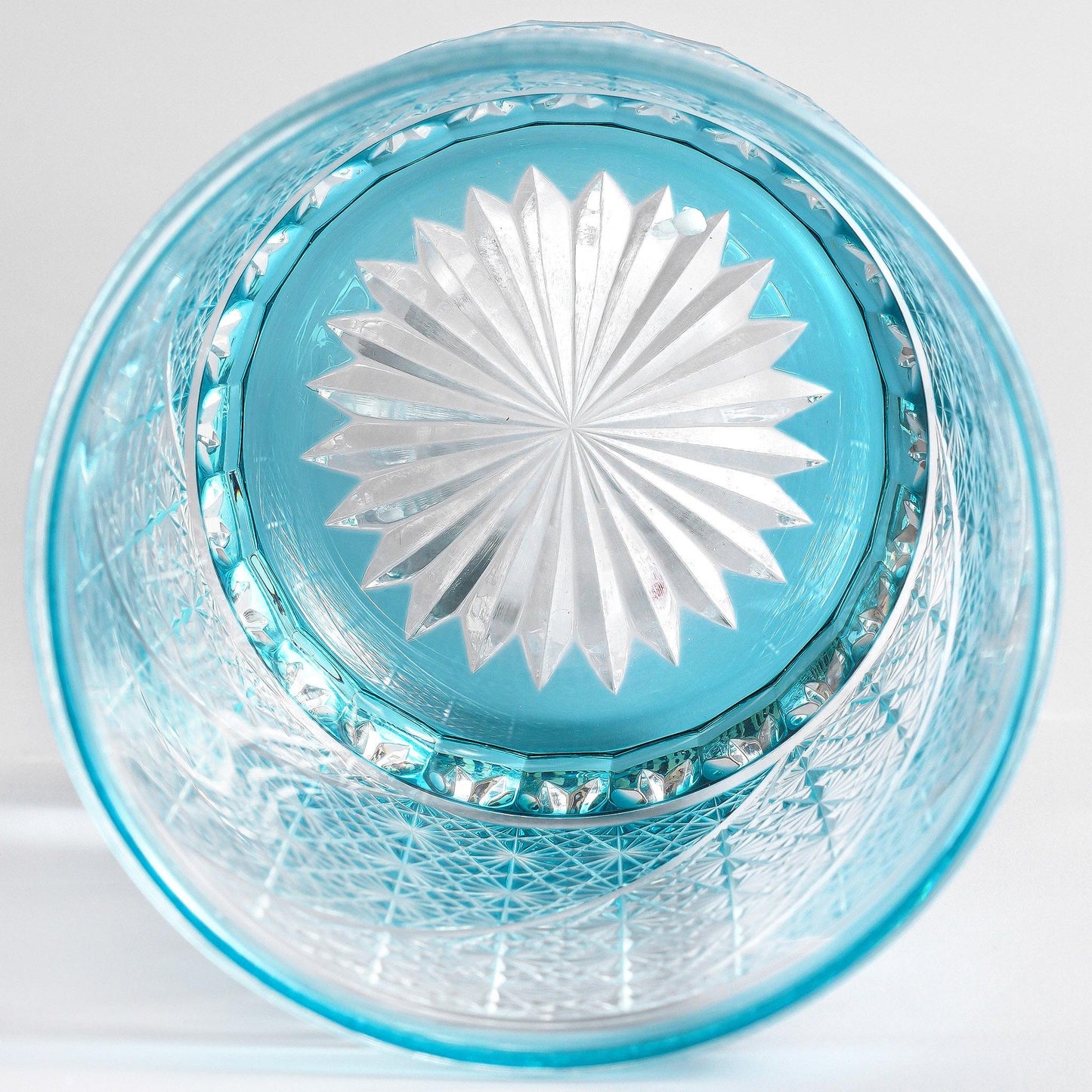 Vitraelle Hand-Cut Blue Whisky Glass – product image 7