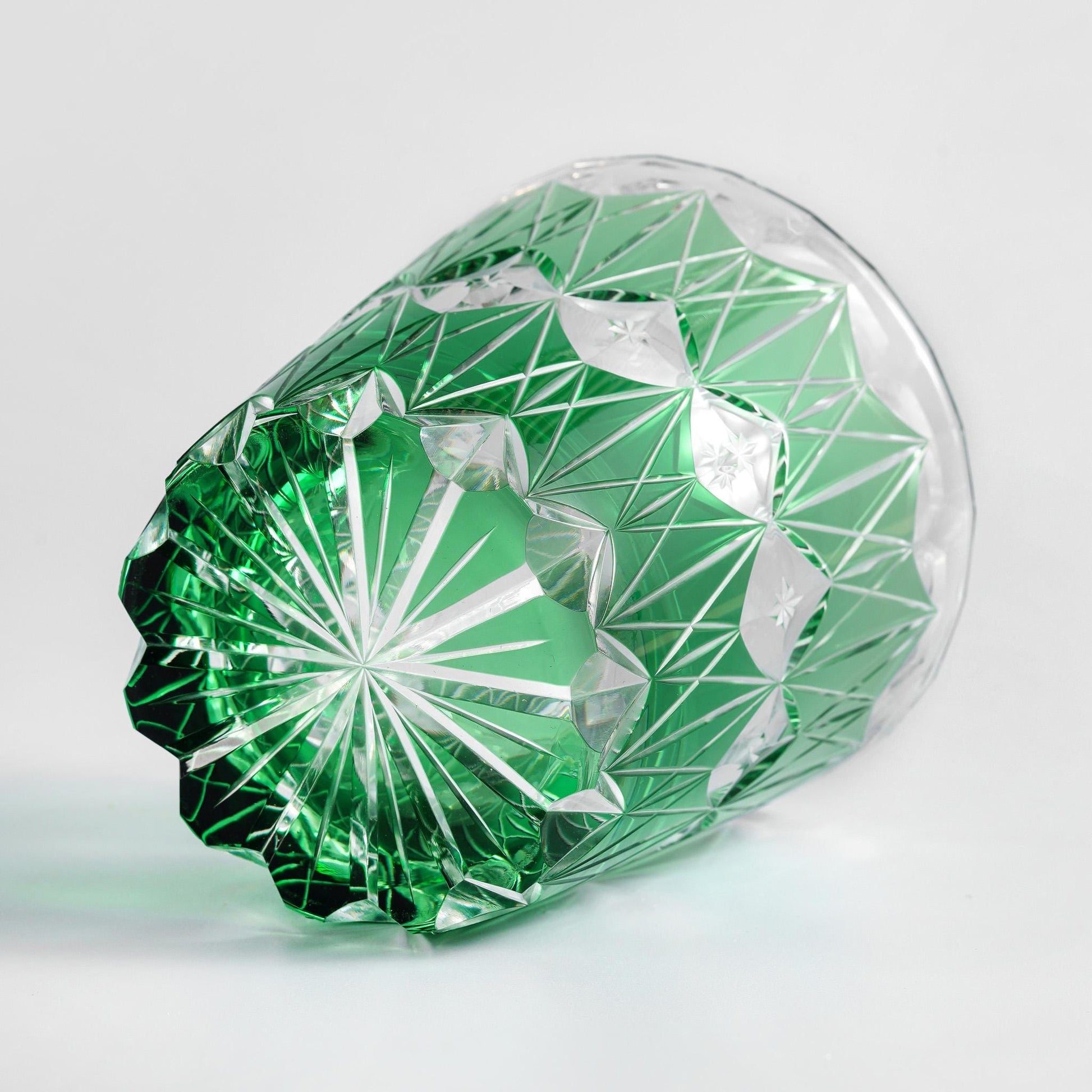 Vitraelle Engraved Green Whiskey Glass – product image 5
