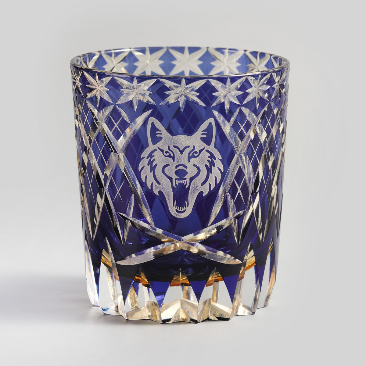 lovecove Hand-Cut Wolf Whiskey Glass – product image 10