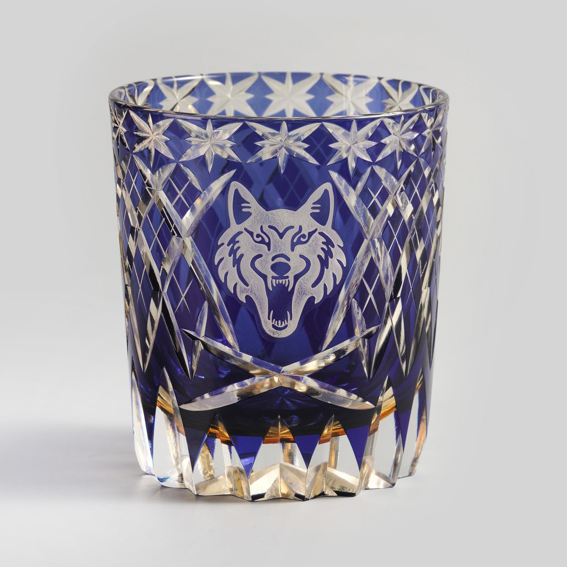 lovecove Old-Fashioned Black Wolf Whiskey Glasses – product image 9