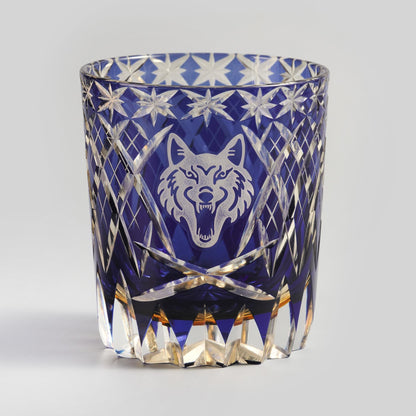 lovecove Old-Fashioned Black Wolf Whiskey Glasses – product image 9
