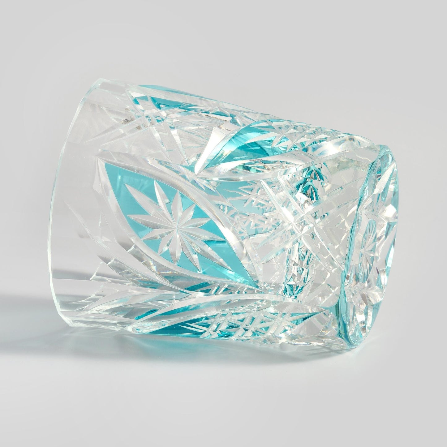 Vitraelle Hand-Cut Green Whiskey Glasses – product image 5