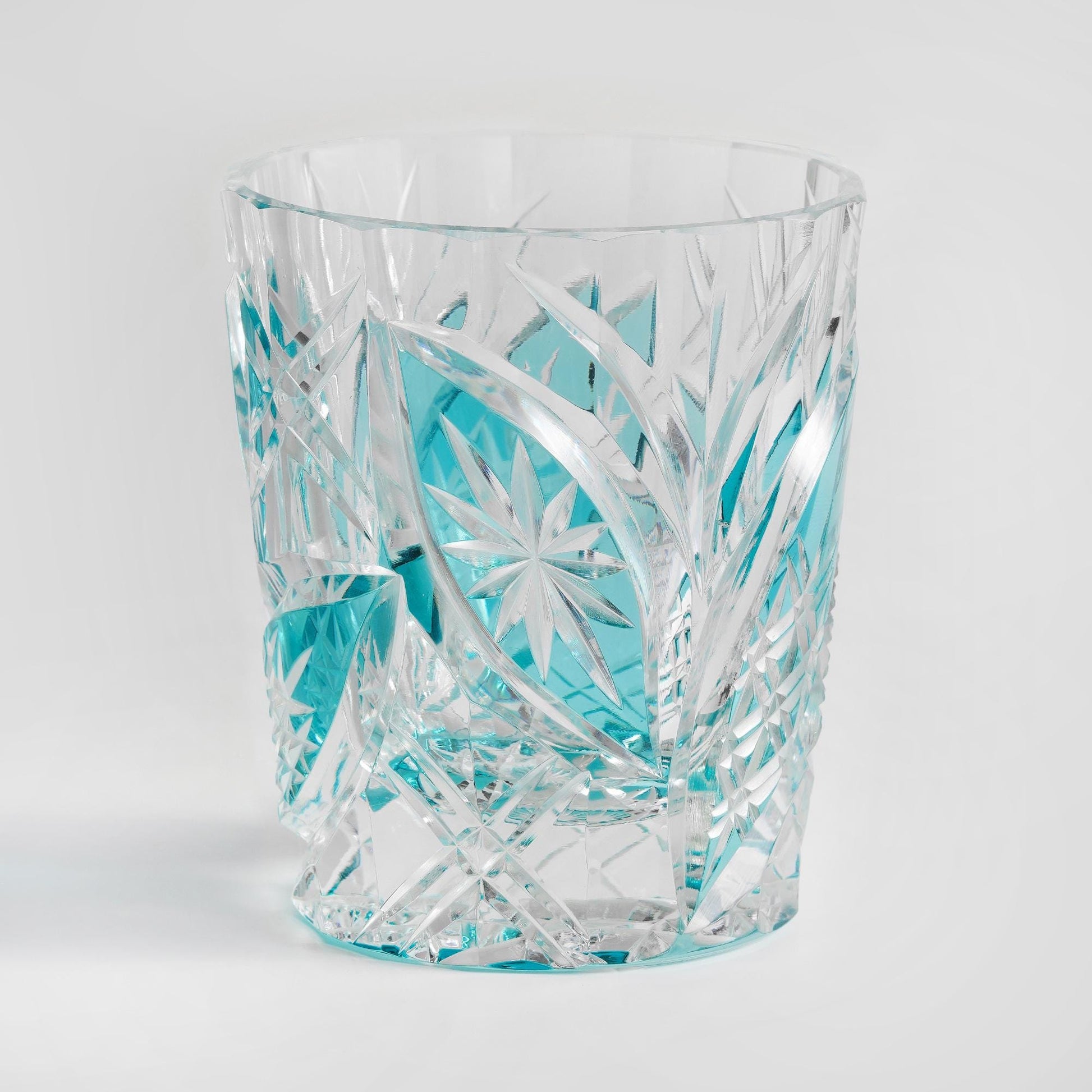 Vitraelle Hand-Cut Green Whiskey Glasses – product image 8