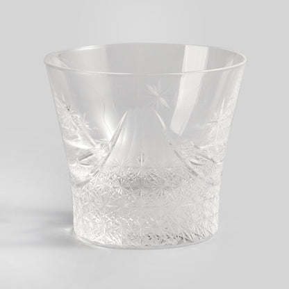 lovecove Hand-Cut Clear Fuji Whiskey Glass – product image 7