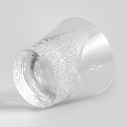 lovecove Hand-Cut Clear Fuji Whiskey Glass – product image 5