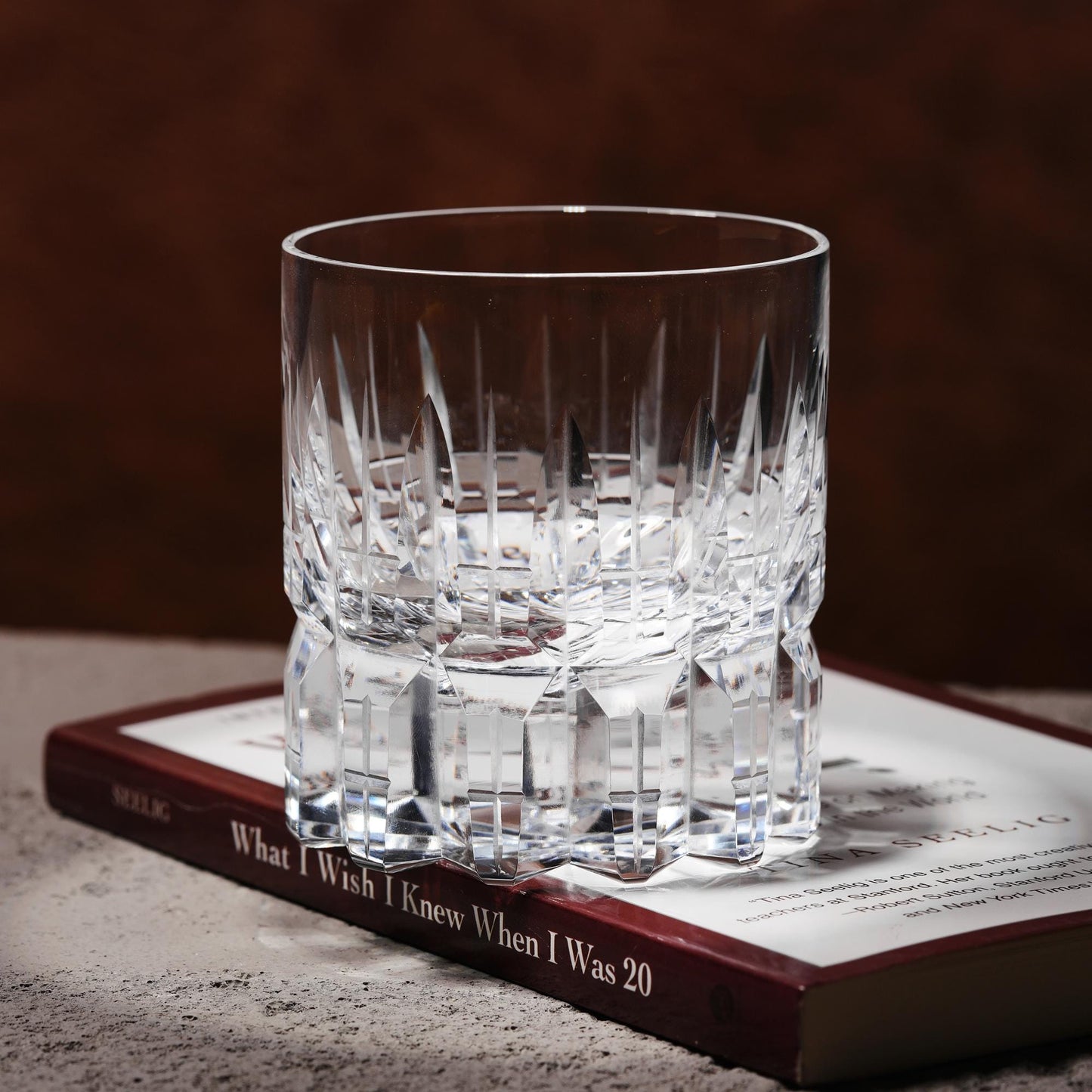 Vitraelle Hand-Engraved Luxury Crystal Whiskey Glass – product image 2