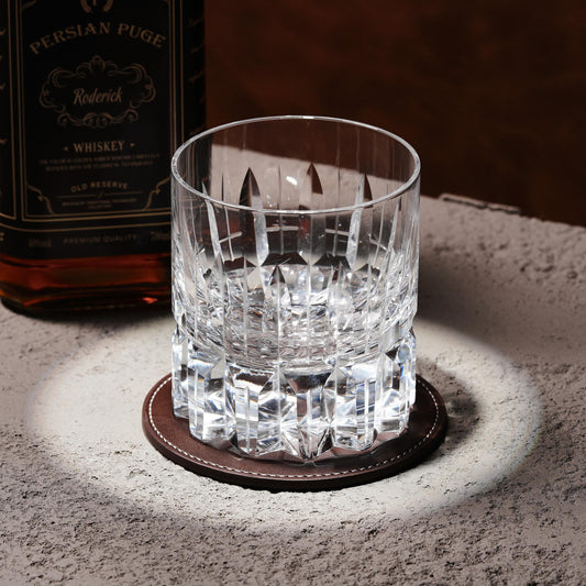 Vitraelle Hand-Engraved Luxury Crystal Whiskey Glass – product image 1