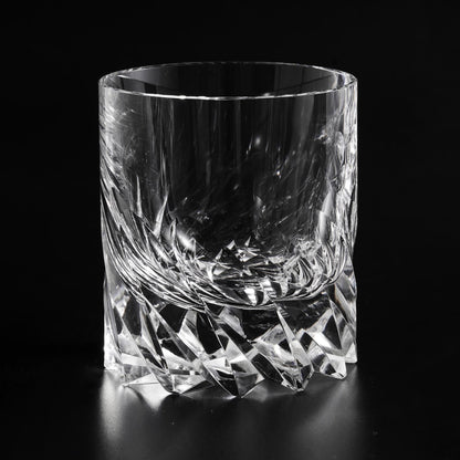 lovecove Crystal Cut Lead-free Heavy Whiskey Glass – product image 8