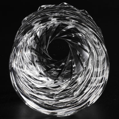 lovecove Crystal Cut Lead-free Heavy Whiskey Glass – product image 7