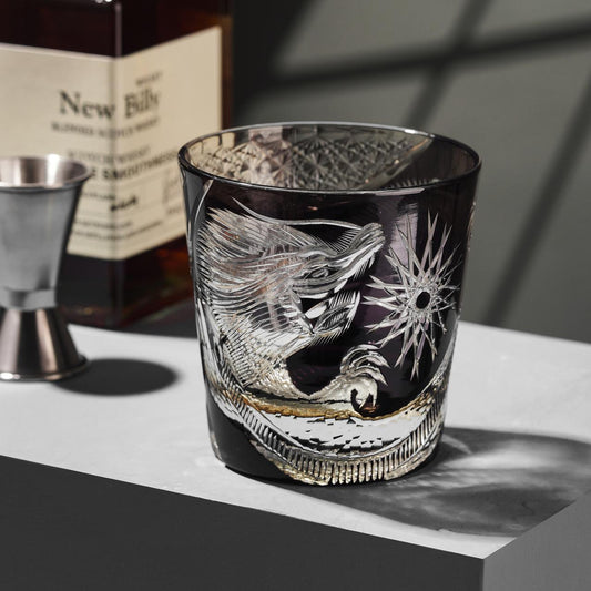 Vitraelle Vintage Kiriko Crystal Dragon Whisky Glass – product image 1