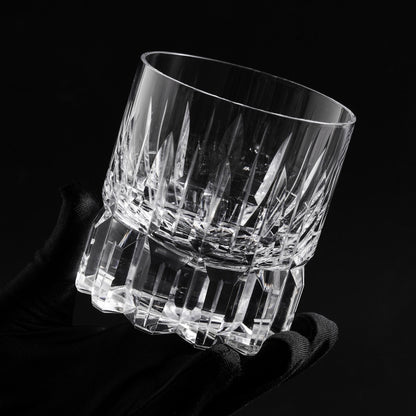 lovecove Hand-Engraved Luxury Crystal Whiskey Glass – product image 4