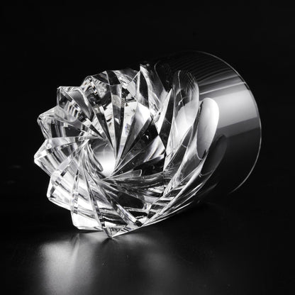 lovecove Crystal Cut Lead-free Heavy Whiskey Glass – product image 6