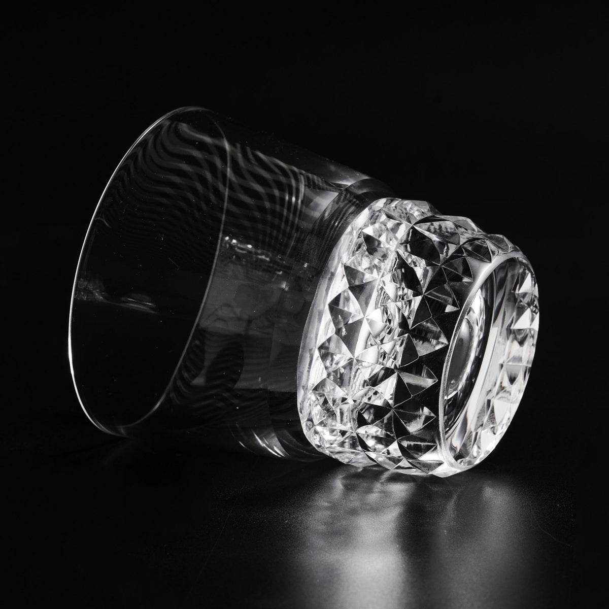 lovecove Hand-Cut Unique Crystal Whisky Glass – product image 6
