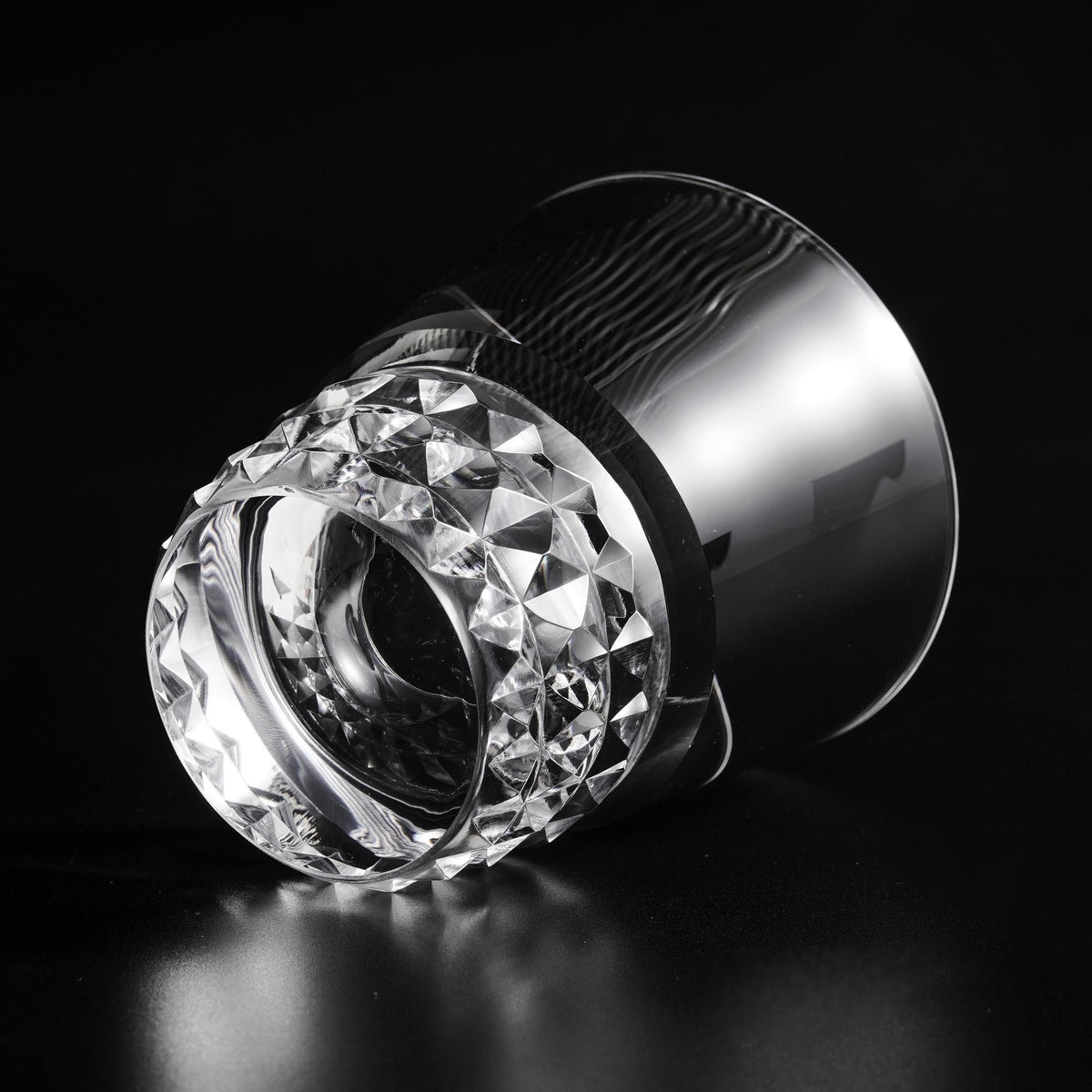 lovecove Hand-Cut Unique Crystal Whisky Glass – product image 5