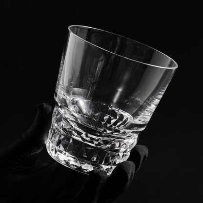 lovecove Hand-Cut Unique Crystal Whisky Glass – product image 4