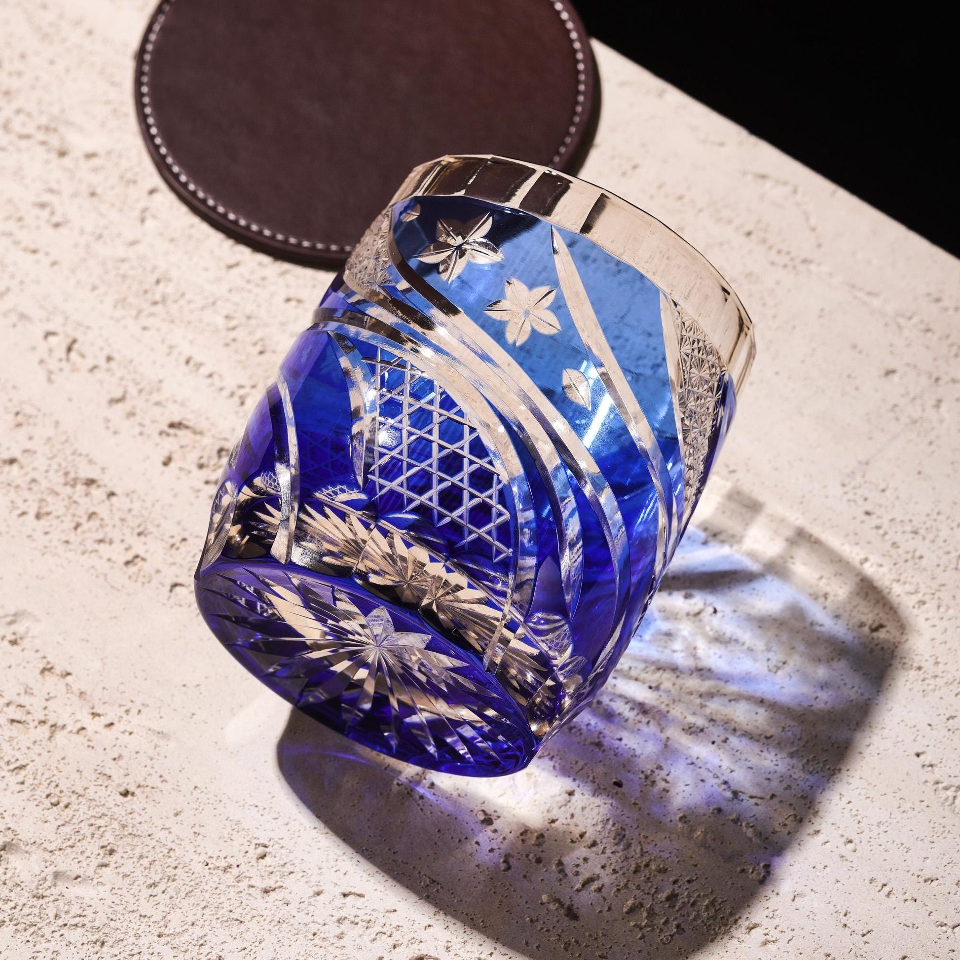 Vitraelle Ocean Wave Crystal Whisky Glass – product image 1