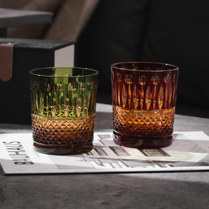 lovecove Engraved Vintage Pattern Whiskey Glasses – product image 3