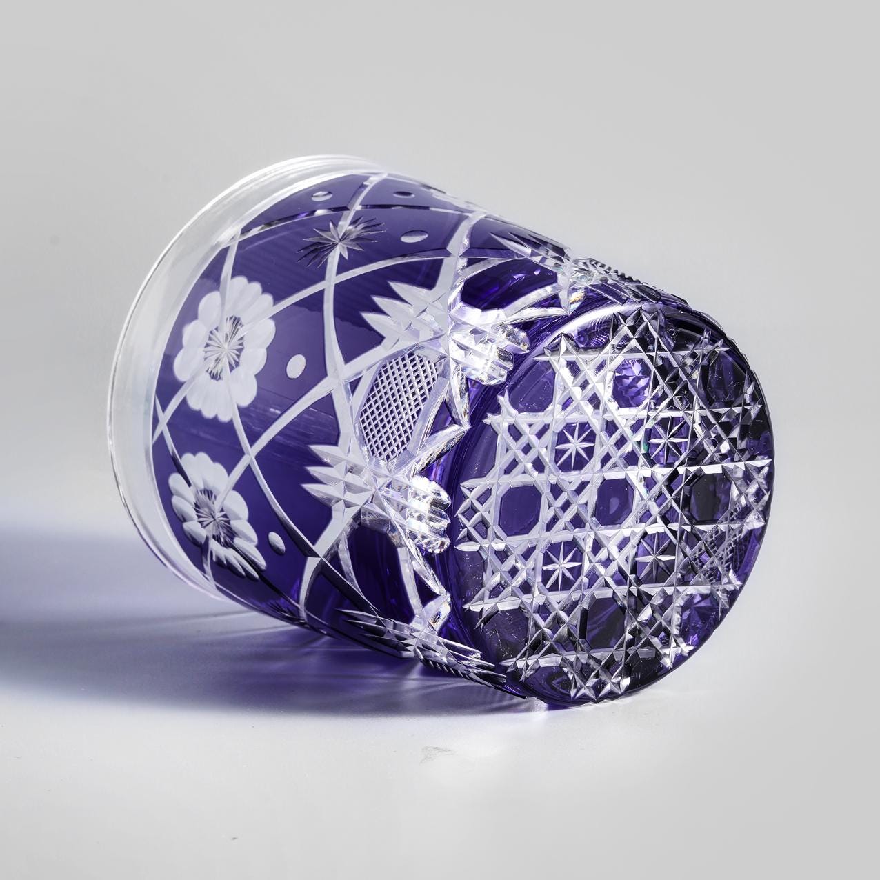 Vitraelle Flower Whiskey Glass image 3