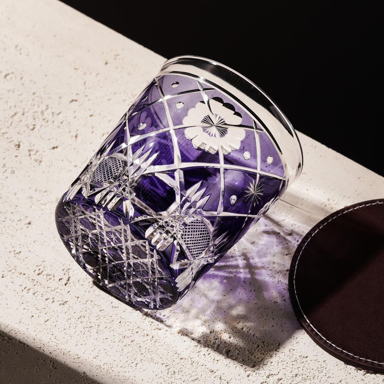Vitraelle Flower Whiskey Glass image 8
