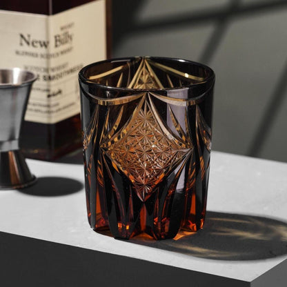 lovecove Engraved Butterfly Crystal Whiskey Glass image 3