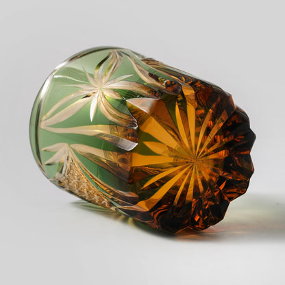 lovecove Engraved Butterfly Crystal Whiskey Glass image 6