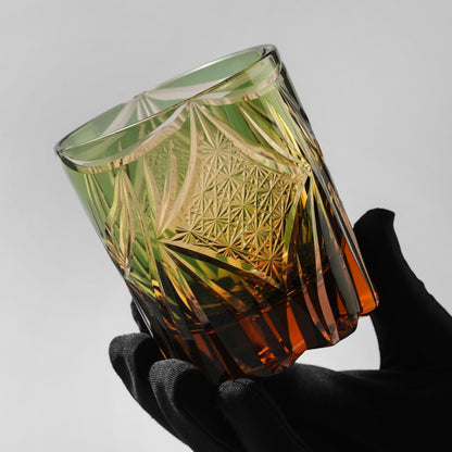lovecove Engraved Butterfly Crystal Whiskey Glass image 8