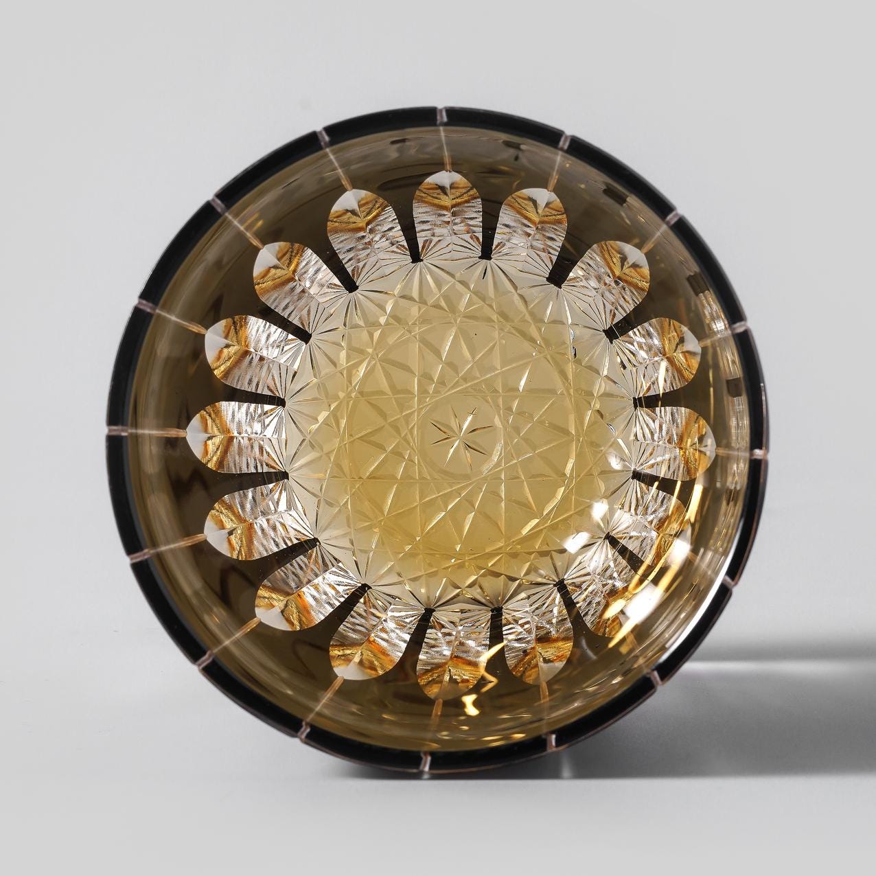 Vitraelle Kiriko Black Starlight Whiskey Glass image 4