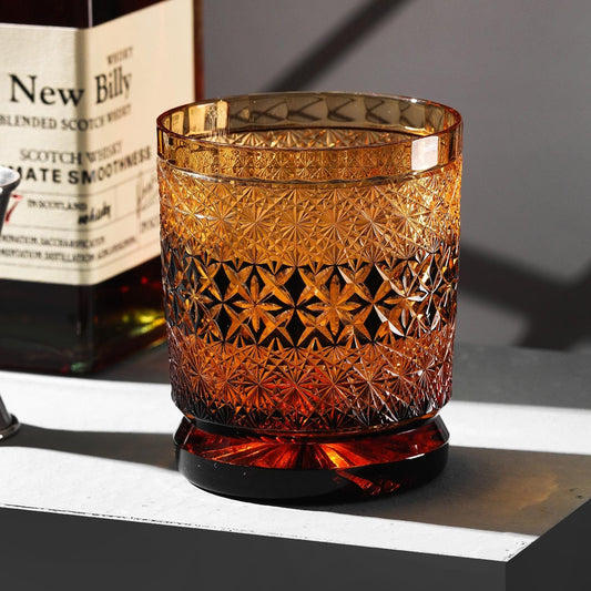 lovecove Kiriko Classic Black Whiskey Glass image 1