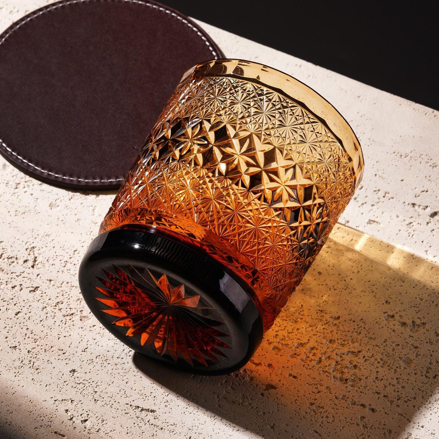 lovecove Kiriko Classic Black Whiskey Glass image 2