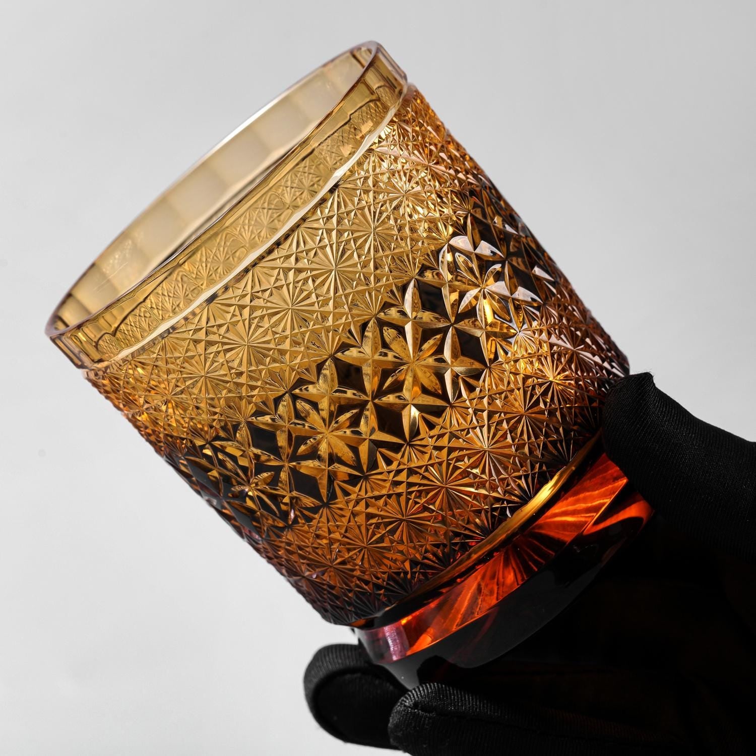 lovecove Kiriko Classic Black Whiskey Glass image 4