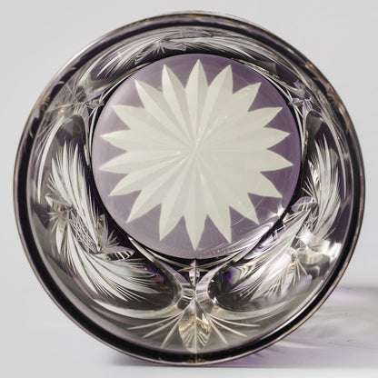 lovecove Kiriko Purple Star Cut Whiskey Glass image 7