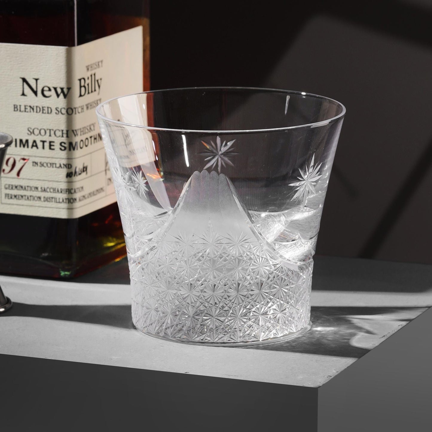 Vitraelle Mount Fuji Crystal Rocks Glass image 6