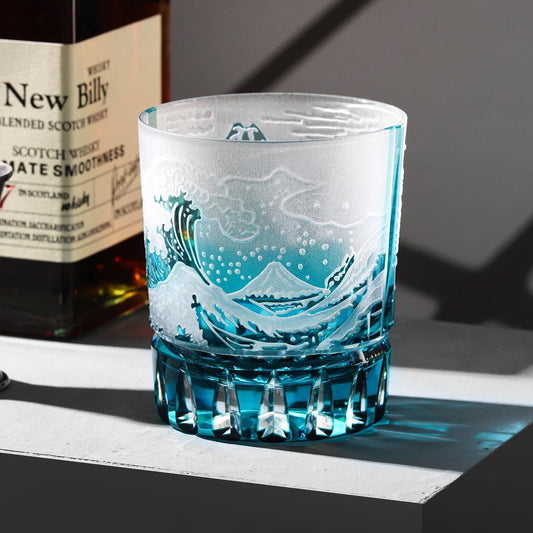Vitraelle Mount Fuji Whiskey Glass image 1