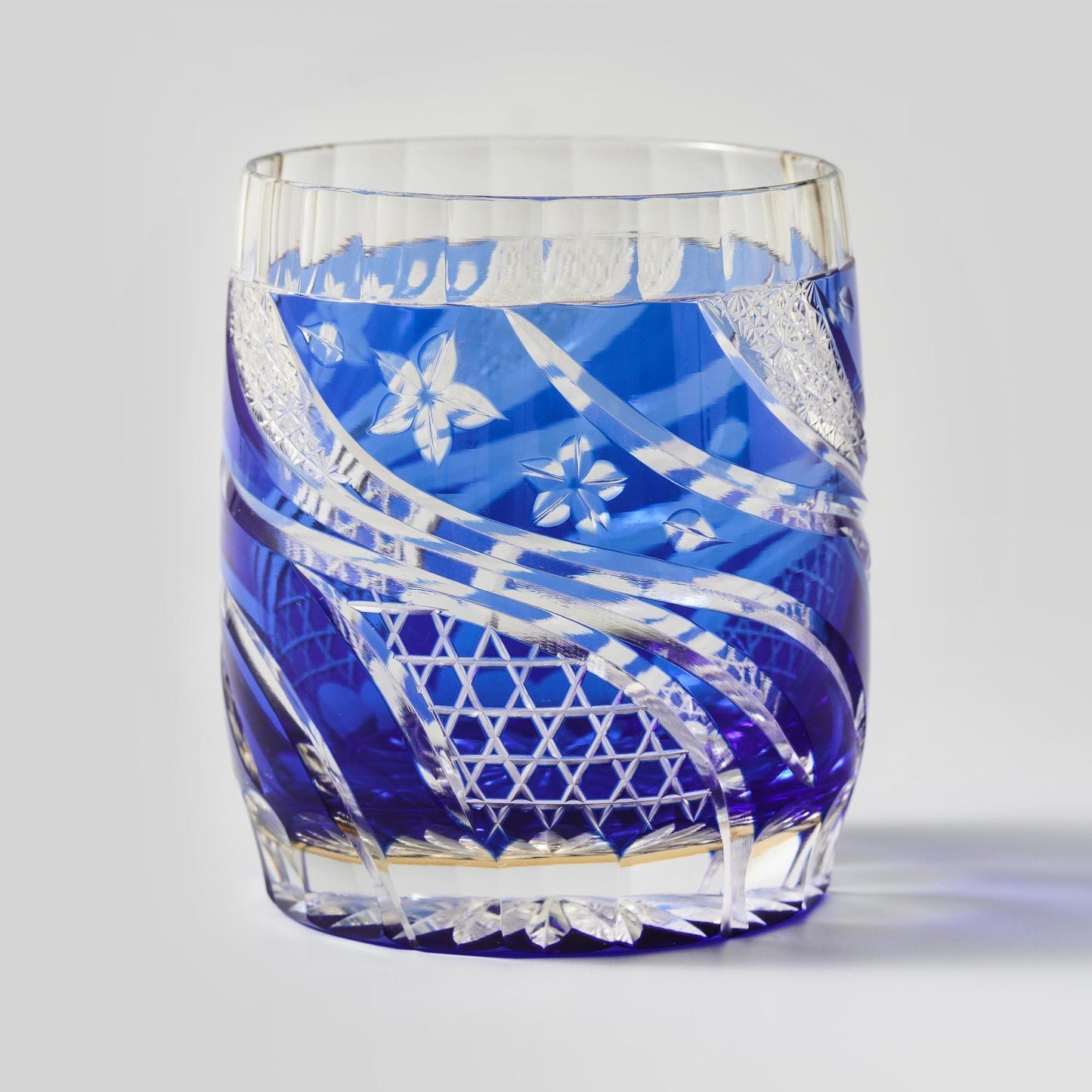 Vitraelle Ocean Wave Crystal Whisky Glass image 3