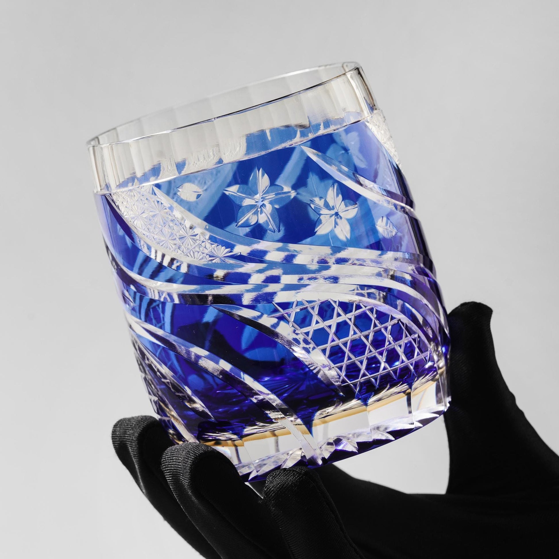 Vitraelle Ocean Wave Crystal Whisky Glass image 4