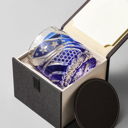 lovecove Ocean Wave Crystal Whisky Glass image 7